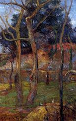 Поль Гоген Голые деревья-1885